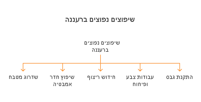 שיפוצים ברעננה